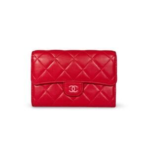 Chanel Quilted Lambskin Classic Flap Wallet